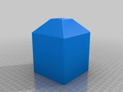 Simple Money Bank - without lid for hard savers