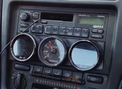 Single DIN Gauge Pod Cluster 50mm - MR2