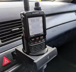 Yaesu FT-2D Cup-Holder Mounting for VAG Vehicles (Audi, VW, Seat, Skoda)