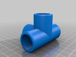 3/4 inch PVC pipe 4way connector 