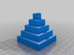 3D printer Calibration Pyramid