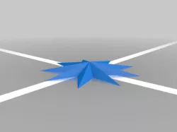9 point star