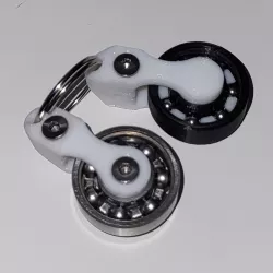 ball bearing - fidget spinner - keychain