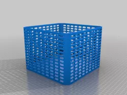 Basket for storing medication boxes (or other things)