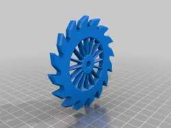 Bucket wheel for LEGO
