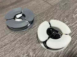 Cable Spool for Headphones and Charging Cables