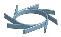 Cardboard Spool Bushing