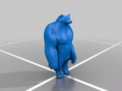 cheems muscular