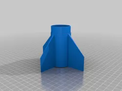 cluster rocket fin can 