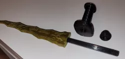 Dark One Dagger - "poison claw" no glue, just a screw
