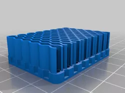Dremel Tool Holder - Wavy Style
