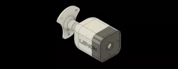 Dummy CCTV bullet cam(flashing led optional)