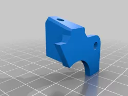 Extruder Gear Brush Mount