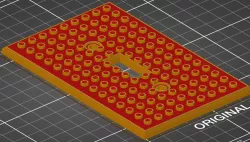 Jumbo Lego Light switch wallplate