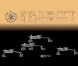 Klingon ships of the Starfleet Handbook, part 1: Star Trek starship parts kit expansion #27