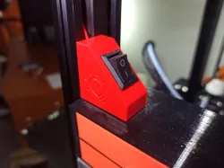 Light switch case with MP1584EN DC-DC