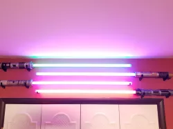 Lightsaber wall mount