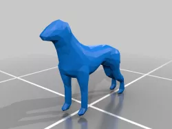 Low Poly Dog