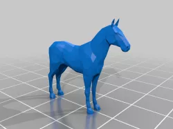 Low Poly Horse