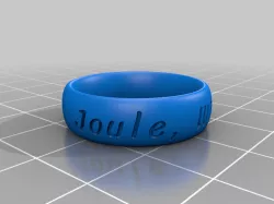 My Customized Engraved Rings