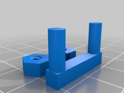 My Customized Parametric Square U-Bolt and Nuts