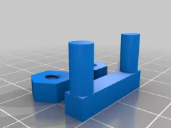 My Customized Parametric Square U-Bolt and Nuts