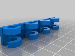 My Customized USB cable holder