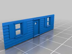 n scale red house