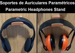 Soporte de Auriculares (paramétrico) / Headphone Stand (parametric) 