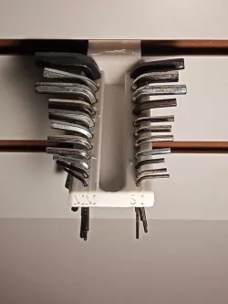 Soporte Llave Allen Panel Ranurado