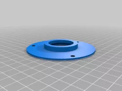 Threaded guide bush adapter for Ryobi ERT 1400 RV router - Adaptateur de bagues de copiage à vis pour défonceuse Ryobi ERT 1400 RV