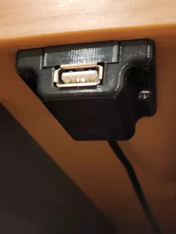 USB Extension Desk Mount Bracket