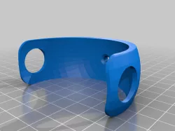 Wall hockey ball holder