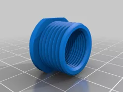 Adapter Airsoft 14x1 L (CCW) to 18x1.5 Oilfilter