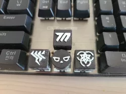 blue archive keycap