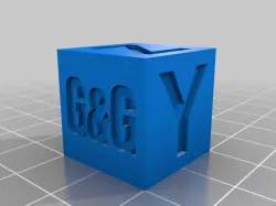 Calibration Cube / Cubo de calibración 20x20x20 for Artillery Hornet