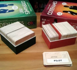 Codenames Card Box and Divider