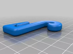 Console pocket hook for Toyota Camry