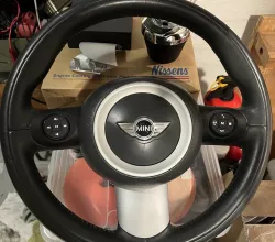 Cooper steering wheel button adapters