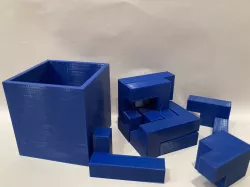 Cube Puzzle Box