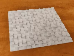 Diffusive non-periodic acoustic panel