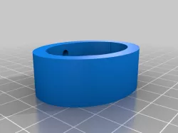 Edge lit sign base