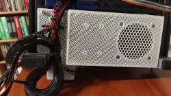 Ender 3 v2 PSU cover + cables cover (80mm fan)