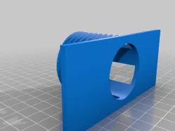 Jig for recessing a 1 3/8" ring on a 30mm hole