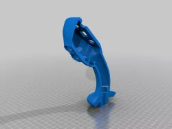 joystick left and right with holes for buttons