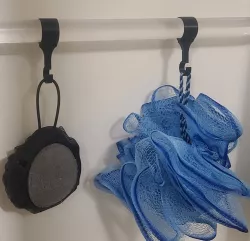 Loofah Hanger for Shower Bar