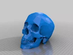 Low Poly Skull