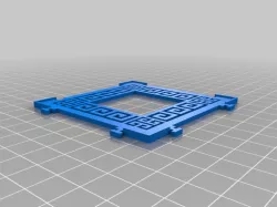 My Customized Aeon Trespass: Odyssey map tiles holder