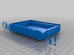 My Customized Top Loader EDH Deck Box
