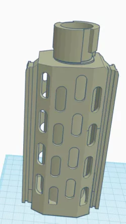 Nerf Custom Flash with Dual Rails